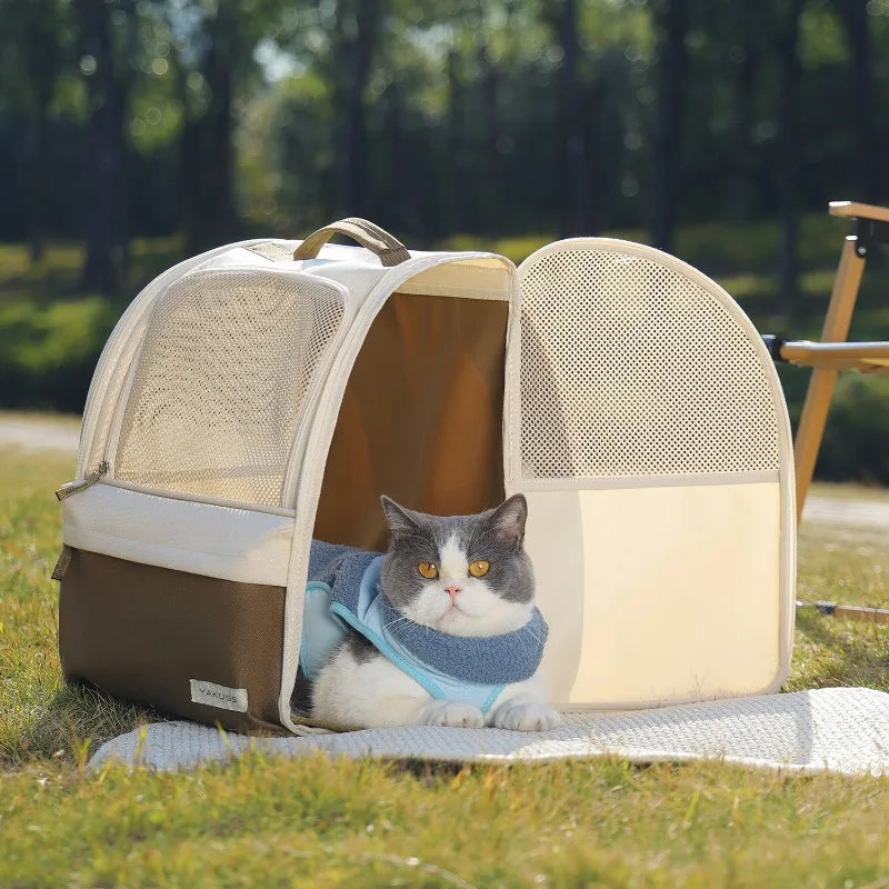 Large Carrier Backpack for Cats and Dogs