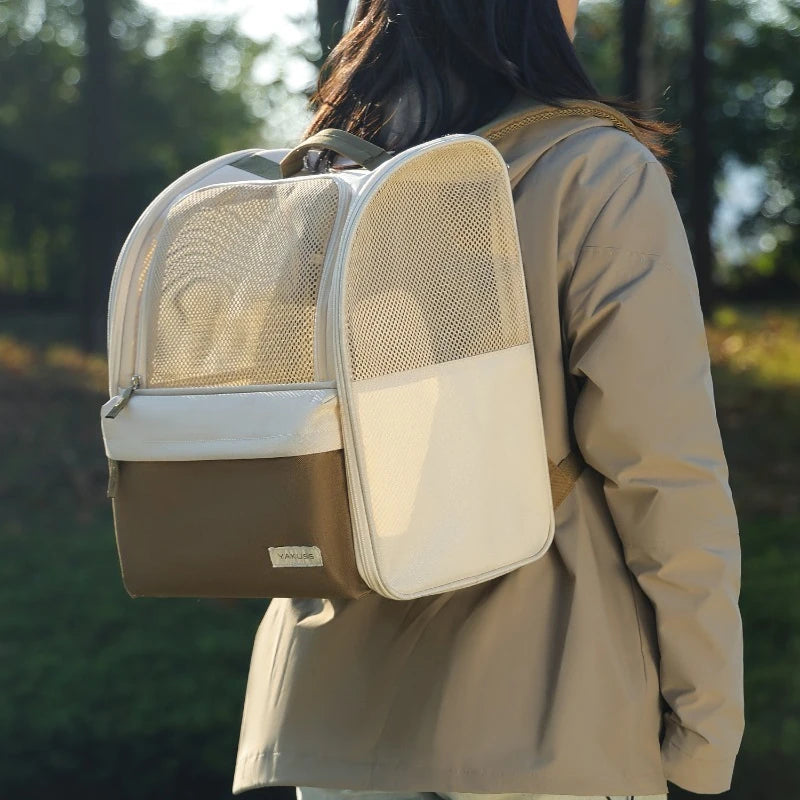 Large Carrier Backpack for Cats and Dogs