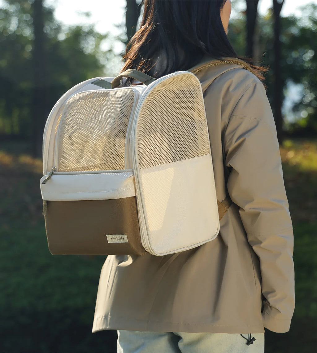 Large Carrier Backpack for Cats and Dogs