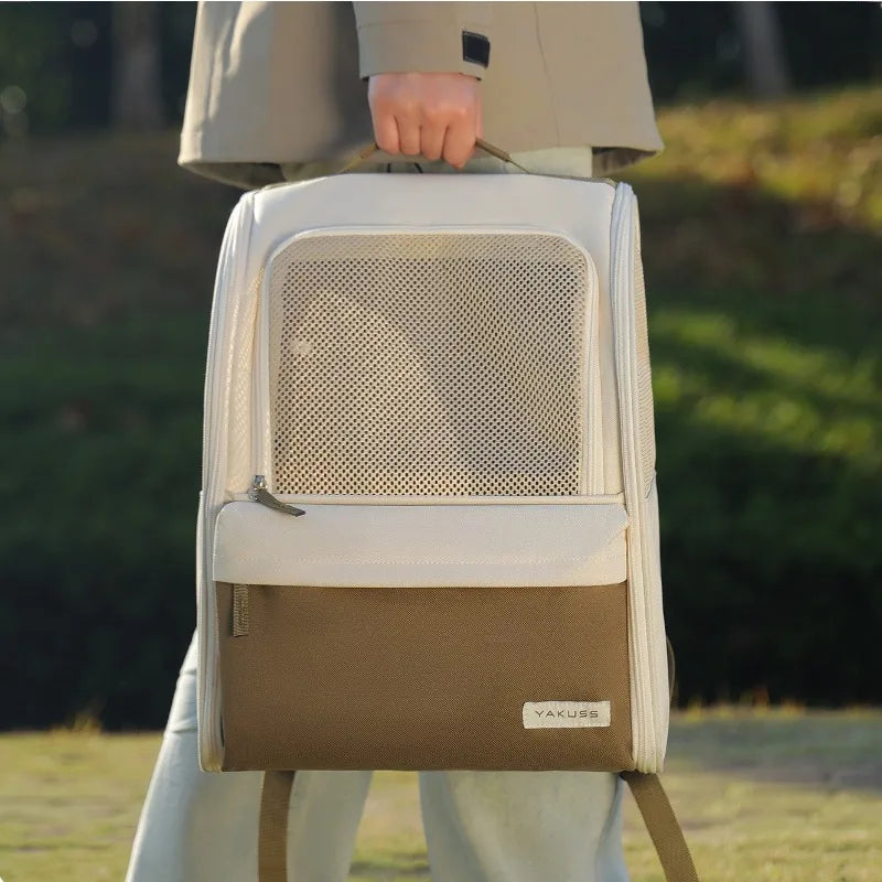 Large Carrier Backpack for Cats and Dogs