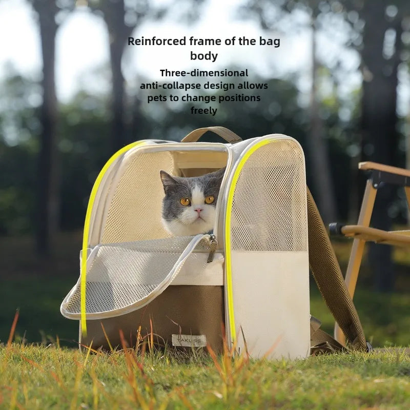 Large Carrier Backpack for Cats and Dogs